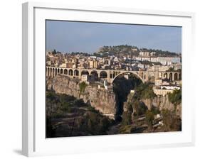 Pont De Sidi Rached Bridge, Constantine, Eastern Algeria, Algeria, North Africa, Africa-Michael Runkel-Framed Photographic Print