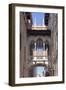 Pont del Bispe, bridge over Carrer del Bispe street, Palau de la Generalitat, Barri Gotic, Barcelon-Markus Lange-Framed Photographic Print