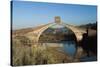 Pont Del Diable (Evil's Bridge) over the Llobregat River, with Gothic Central Arch on a Roman Basis-null-Stretched Canvas