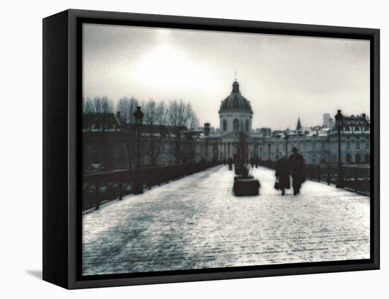Pont Des Artes, Paris, France-Jon Arnold-Framed Stretched Canvas