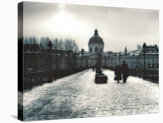 Pont Des Artes, Paris, France-Jon Arnold-Stretched Canvas