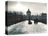 Pont Des Artes, Paris, France-Jon Arnold-Stretched Canvas