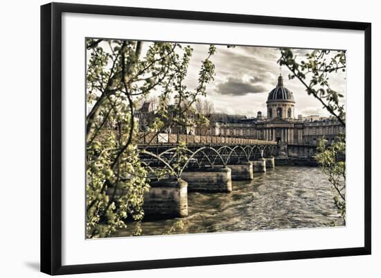 Pont des Arts - Institut de France - Paris - France-Philippe Hugonnard-Framed Photographic Print