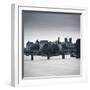 Pont Des Arts, Notre Dame Cathedral and River Seine, Paris, France-Jon Arnold-Framed Photographic Print