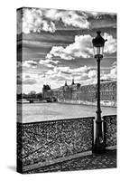 Pont des Arts View - Paris-Philippe Hugonnard-Stretched Canvas