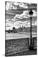Pont des Arts View - Paris-Philippe Hugonnard-Stretched Canvas