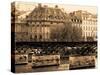 Pont des Arts-Marina Drasnin Gilboa-Stretched Canvas