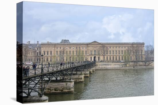 Pont des Arts-Cora Niele-Stretched Canvas