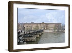 Pont des Arts-Cora Niele-Framed Giclee Print