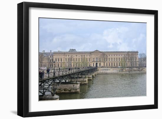 Pont des Arts-Cora Niele-Framed Giclee Print