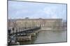 Pont des Arts-Cora Niele-Mounted Giclee Print