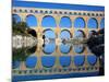 Pont du Gard and Gard River-Sylvain Sonnet-Mounted Photographic Print