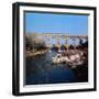 Pont Du Gard Aqueduct in France-Philip Gendreau-Framed Photographic Print