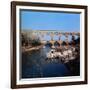 Pont Du Gard Aqueduct in France-Philip Gendreau-Framed Photographic Print