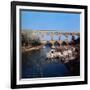 Pont Du Gard Aqueduct in France-Philip Gendreau-Framed Photographic Print