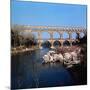 Pont Du Gard Aqueduct in France-Philip Gendreau-Mounted Photographic Print