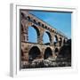 Pont Du Gard Aqueduct in France-Philip Gendreau-Framed Photographic Print