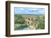 Pont du Gard, France-Jim Engelbrecht-Framed Photographic Print