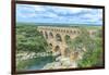 Pont du Gard, France-Jim Engelbrecht-Framed Photographic Print