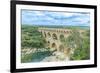 Pont du Gard, France-Jim Engelbrecht-Framed Photographic Print