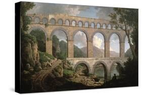 Pont Du Gard, Nimes-William Marlow-Stretched Canvas