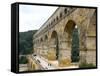 Pont du Gard, Roman aqueduct, France-Lisa S. Engelbrecht-Framed Stretched Canvas