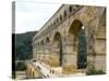 Pont du Gard, Roman aqueduct, France-Lisa S. Engelbrecht-Stretched Canvas