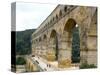 Pont du Gard, Roman aqueduct, France-Lisa S. Engelbrecht-Stretched Canvas