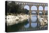 Pont Du Gard, Roman Aqueduct from Ad 1st Century, Near Vers, Gard, France-Natalie Tepper-Stretched Canvas