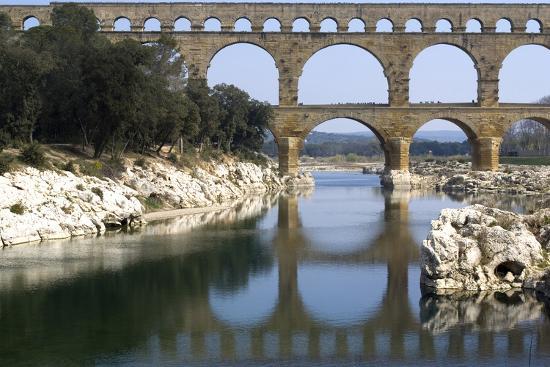 Pont Du Gard, Roman Aqueduct from Ad 1st Century, Near Vers, Gard, France'  Photographic Print - Natalie Tepper | AllPosters.com
