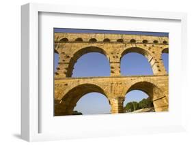 Pont Du Gard, Roman Aqueduct in Southern France near Nimes-ruivalesousa-Framed Photographic Print