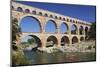 Pont Du Gard, Roman Aqueduct, River Gard, Languedoc-Roussillon, Southern France, France-Markus Lange-Mounted Photographic Print