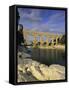 Pont Du Gard, Roman Aqueduct, Unesco World Heritage Site, Near Avignon, Provence, France, Europe-Gavin Hellier-Framed Stretched Canvas