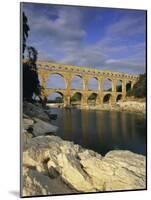 Pont Du Gard, Roman Aqueduct, Unesco World Heritage Site, Near Avignon, Provence, France, Europe-Gavin Hellier-Mounted Photographic Print