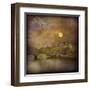 Pont Louis Phillipe-Dawne Polis-Framed Art Print