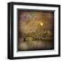 Pont Louis Phillipe-Dawne Polis-Framed Art Print