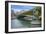 Pont Mirabeau Spans The Seine River-Cora Niele-Framed Premium Giclee Print