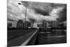 Pont Mirabeau Storm-Sebastien Lory-Mounted Photographic Print