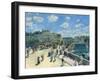 Pont-Neuf, 1872-Pierre-Auguste Renoir-Framed Art Print