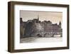 Pont Neuf and the Ile De La Cite in Paris, France, Europe-Julian Elliott-Framed Photographic Print