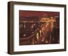 Pont Neuf at Night, Paris, 1935-39-Marquet Parigi-Framed Giclee Print