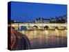 Pont Neuf at twilight-Rudy Sulgan-Stretched Canvas