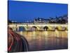 Pont Neuf at twilight-Rudy Sulgan-Stretched Canvas