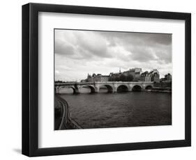 Pont Neuf Bridge and the Conciergerie in the background, Paris, France-Murat Taner-Framed Photographic Print