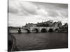 Pont Neuf Bridge and the Conciergerie in the background, Paris, France-Murat Taner-Stretched Canvas