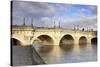 Pont Neuf Bridge on the River Seine, Paris, Ile De France, France, Europe-Markus Lange-Stretched Canvas