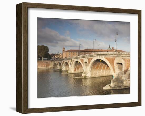 Pont Neuf Bridge, Toulouse, Haute-Garonne Department, Midi-Pyrenees Region, France-null-Framed Photographic Print