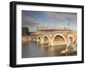 Pont Neuf Bridge, Toulouse, Haute-Garonne Department, Midi-Pyrenees Region, France-null-Framed Photographic Print