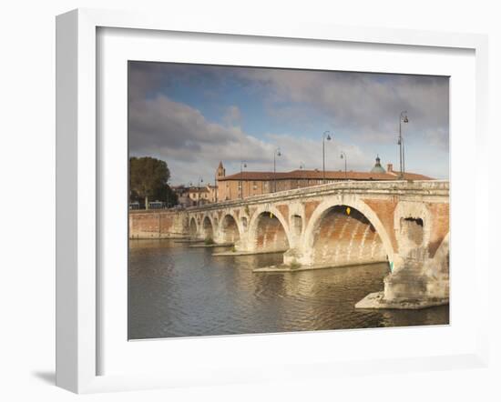 Pont Neuf Bridge, Toulouse, Haute-Garonne Department, Midi-Pyrenees Region, France-null-Framed Photographic Print