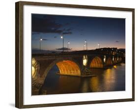 Pont Neuf Bridge, Toulouse, Haute-Garonne Department, Midi-Pyrenees Region, France-null-Framed Photographic Print